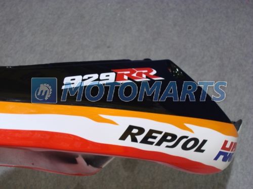 Kit de carenagens REPSOL para 00 01 CBR900 929RR CBR900RR 929 CBR 900RR CBR929 RR 2000 2001 carenagens de reparação de carroçarias