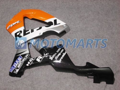 Silver Repsol Fairing для 00 01 CBR900 929RR CBR900RR 929 CBR 900RR CBR929 RR 2000 2001 Набор для общеизведения