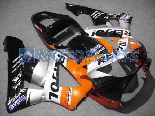 Zilver REPSOL kuip voor 00 01 CBR900 929RR CBR900RR 929 CBR 900RR CBR929 RR 2000 2001 stroomlijnkappen kit