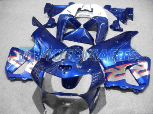 Kit de carénage bleu argent personnalisé pour CBR900RR 98 99 919RR CBR900 RR CBR919 CBR919RR 1998 1999 kit de carénages de moto