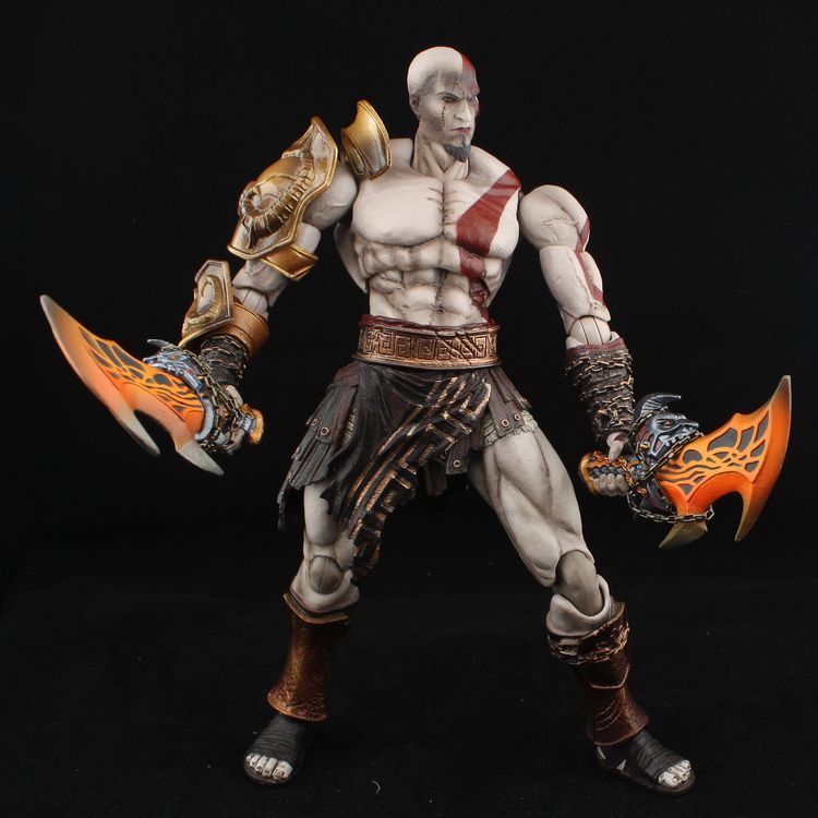 Square Enix Play Arts Kai God Of War 3 Kratos 10 Action Figure Toy Full 