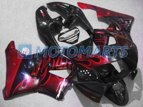 Red Flame Fairing för CBR900RR 98 99 919RR CBR900 RR CBR919 CBR919RR 1998 1999 Body Repair Fairings Kit