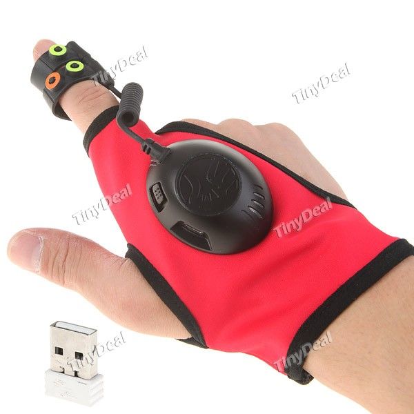 Creative 2.4GHz Wireless 3D Optical Air Mouse Glove With USB Receiver