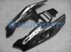 Honda CBR900RR 1996을위한 무료 커스텀 실버 블랙 페어링 1997 893RR CBR900 RR CBR893 CBR893RR 96 97 페어링 키트