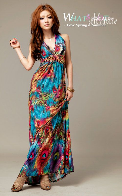 hot paint dress