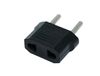 .Gholesale - US / AU naar EU AC Power Plug Adapter Travel Converter MAX 2200W Two Pins Black