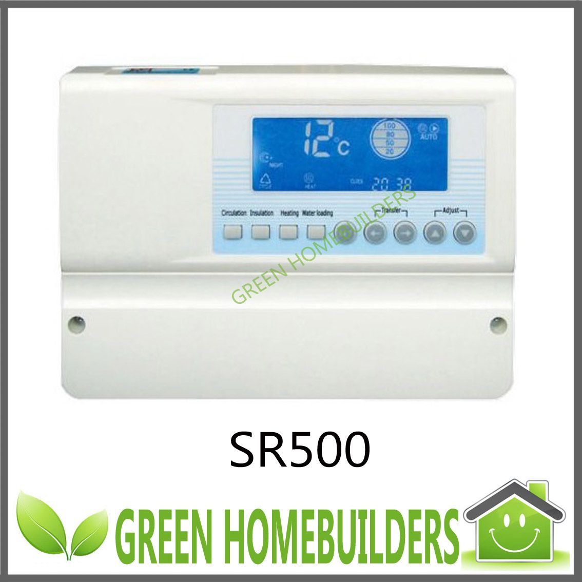 SR500 Solar Water Heater Controller Temperature Controller Solar Water