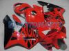 أسود حقن الحقن الأسود طقم دراجة نارية للدراجات النارية لـ Honda CBR600RR 2005 2006 CBR 600 RR CBR600 05 06 Fairing Kit