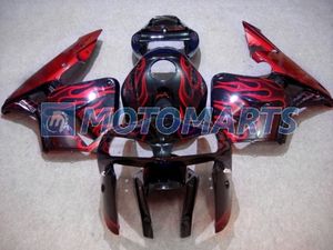 블랙 페어링 키트의 붉은 불꽃 FOR CBR600RR F5 2005 2006 CBR 600 RR 05 06 CBR600 600RR