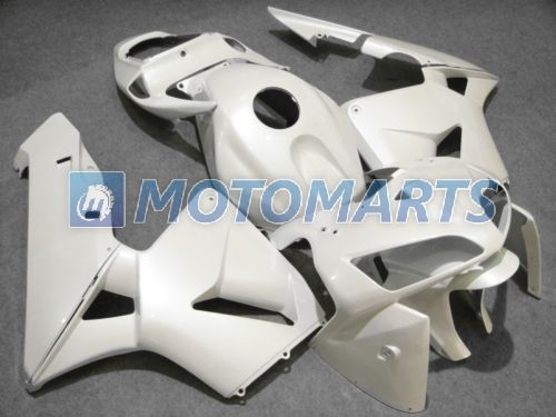 CBR600RR F5 2005 2006 CBR 600 RR 05 06 CBR600 600RR 용 모든 백색 주입 성형 페어링 키트