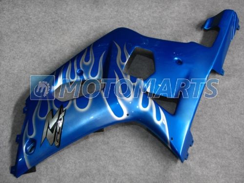 Blue silver bodywork fairing FOR GSXR 600 750 K1 2001 2002 2003 GSXR600 GSXR750 01 02 03 R600 R750