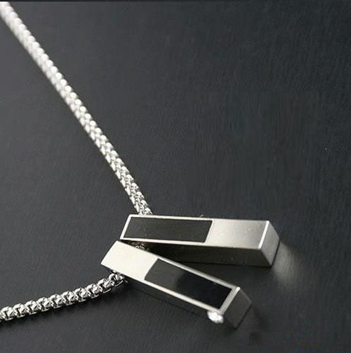 New Design Mens Necklace Silver 