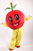Оптовая плюшевые красный яблоко талисман костюмы мультфильм костюмы взрослых размер груза падения