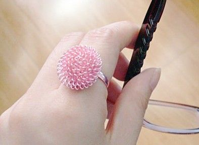 Lowest price Mixed colors freedom to adjust the size colorful dandelion flower ring 100pcs/lot