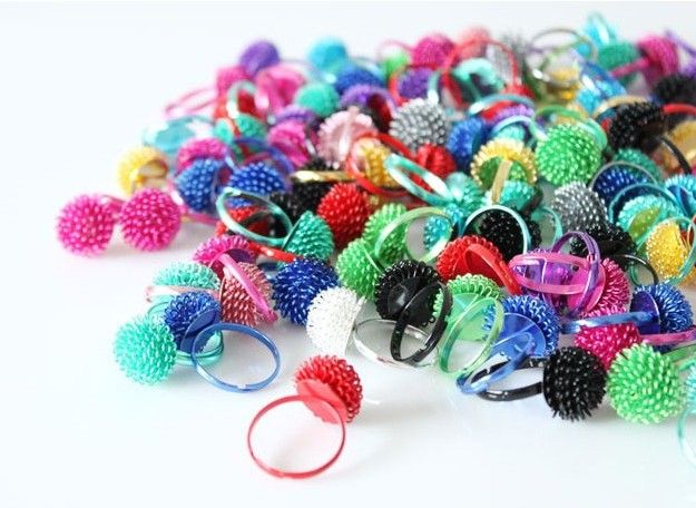 Lowest price Mixed colors freedom to adjust the size colorful dandelion flower ring 100pcs/lot