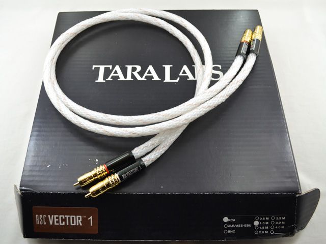2020 Tara Labs Taralabs RSC Vector 1 Audio RCA Interconnects Cable With