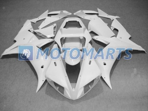 Alle wit voor DIY kuip kit VOOR YZF R1 2002 2003 YZF1000 02 03 YZFR1 1000 YZF-R1 02-03