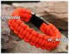 Bransoletki na zewnątrz plastikowe zakrzywione klamry 7 Strand Paracord Bransoletka Bransoletka Survival z CE_ACCESS