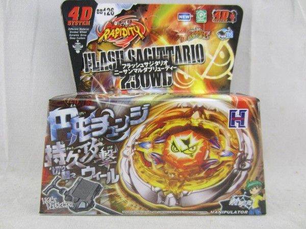 beyblades bb126 metal fusion flash sagittario starter set