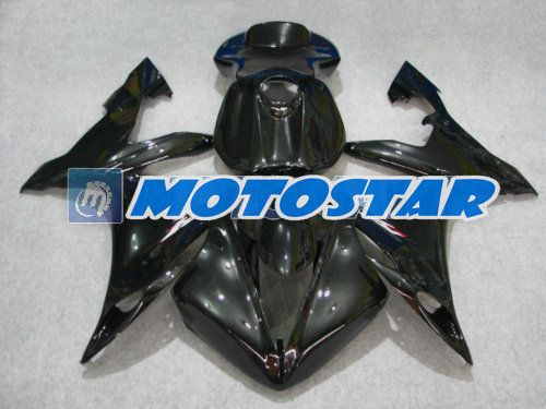 야마하 YZF R1 2004 2005 2006 YZFR1 04 05 06 YZF-R1 04-06 YZF1000 용 광택 검은 페어링 키트