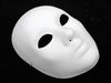 Niepowiedziane zagęścić puste białe party maski dla kobiet dekorowanie papieru środowiskowego Pulpe Pełna twarz DIY Fine Art Painting Masquerade Maski