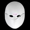 Неокрашенные утолщаются пустой маскарадные маски для мужчин анфас экологической бумаги целлюлозы простой белый DIY изобразительного искусства картина партии маски 10 шт. / лот