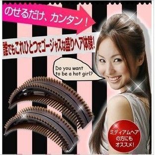 Hot Selling Barrette Volume Hair Base Velcro Bump Styling Insert