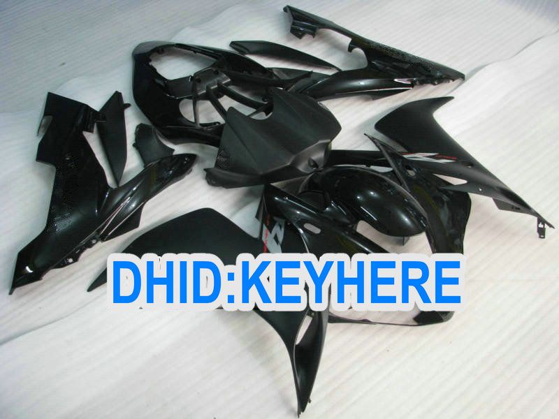 Alla Black Aftermarket Fairings Kit för Yamaha 2004 2005 2006 YZF-R1YZF R1 2004-2006 YZFR1 04 05 06