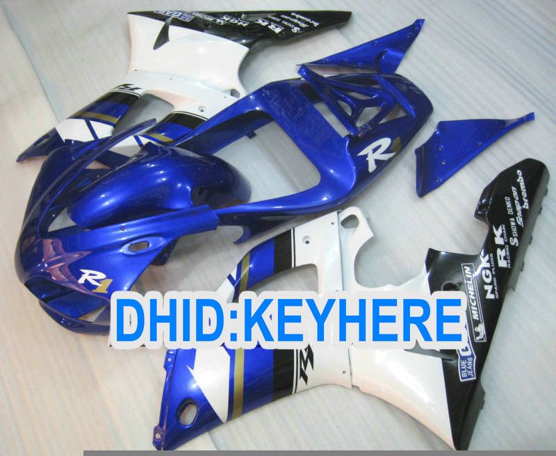 YNL85 Pełny zestaw ABS ABS Fairing Kit dla Yamaha YZF-R1 98 99 YZF R1 1998 1999 YZFR1 98-99 Fairings