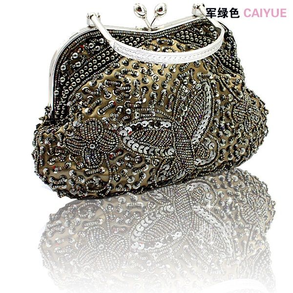 vintage beaded evening bolsas