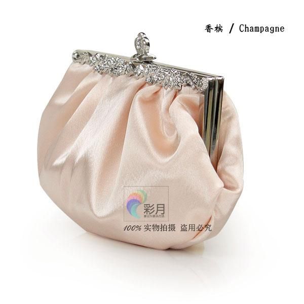 Gratis verzending Satin Bourgondië Wit Zwart Champagne Avond Party Clutch Elegante Bruiloft Bourgondië Bruids Handtas