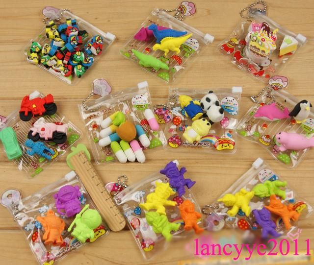 novelty erasers