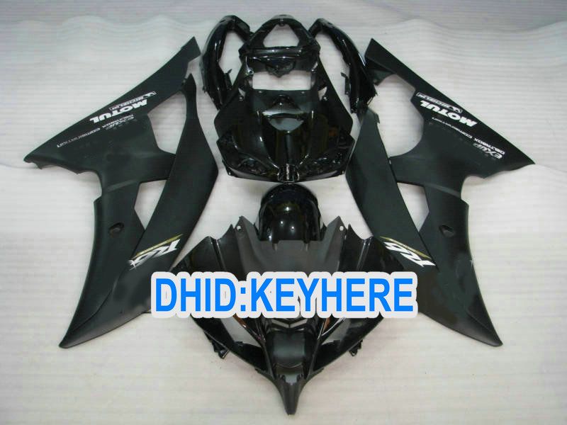 YNL169 black Fairing kit for YAMAHA YZF R6 2008 2009 2010 YZF600 YZFR6 08 09 10 racing fairings