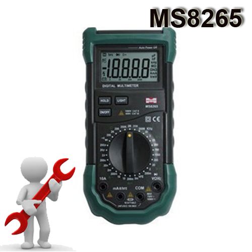 MASTECH MS8265 4 1/2 Autorange Digital Multimeter Max Display 19999 ...