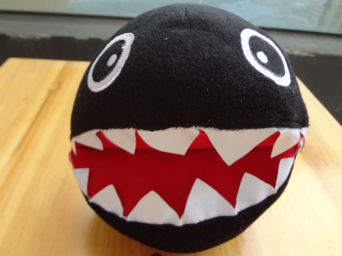 blue chain chomp plush