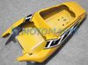 Yellow White Motorcycle Fairing Kit för Yamaha YZF R6 2003 2004 2005 YZF-R6 03 04 05 YZFR6 600 03-05