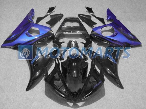 Blue Black Bodywork Fairing Kit لـ Yamaha Yzf R6 2003 2004 2005 YZFR6 03 04 05 YZFR6 600 0305