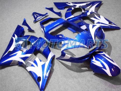 Blu White Caving Kit для Yamaha YZF R6 1998 1999 2000 2001 2002 YZF-R6 YZFR6 98 99 00 01 02 011 011