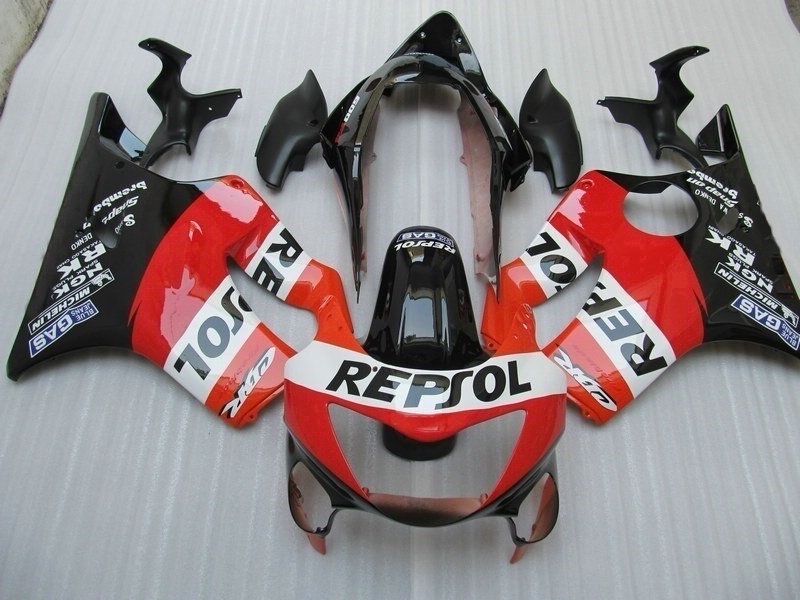 Motorcycle fairings kit for Honda CBR 600 F4 99 00 CBR600 F4 CBR600F4 1999 2000 body repair fairing parts