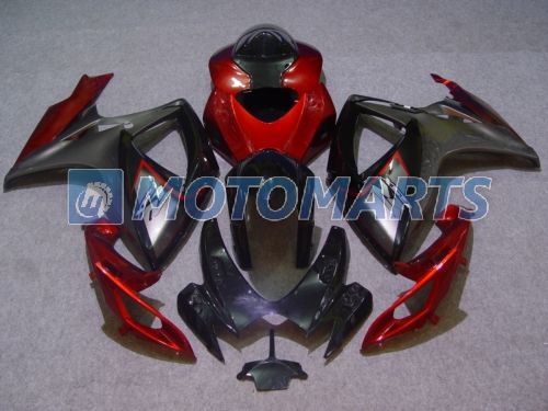 red gray black fairings kit FOR SUZUKI OEM Injection molding GSXR 600 750 K6 2006 2007 GSXR600 GSXR750 06 07 R600 R750