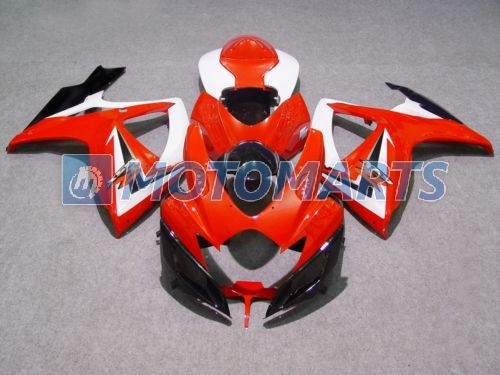 스즈키 OEM 주입 성형을위한 맞춤형 오토바이 페어링 키트 GSXR 600 750 K6 2006 2007 GSXR600 06 07 R600 R750 페어링