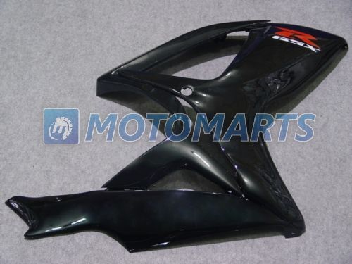 All Gloss Black Fairing Kit för Suzuki GSXR 600 750 K6 2006 2007 GSXR600 GSXR750 06 07 R600 R750