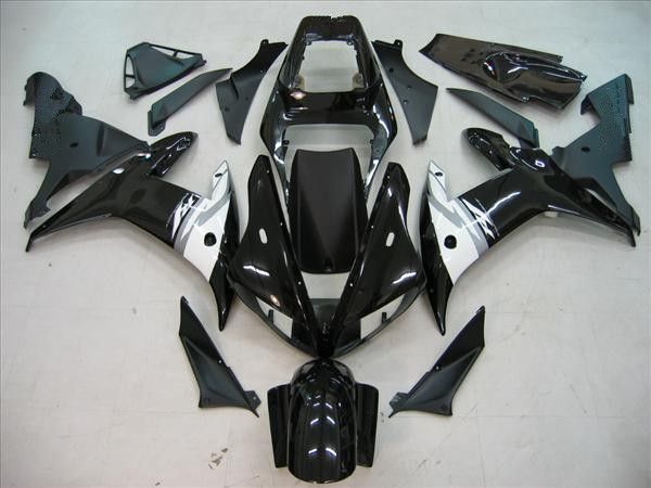 

Customize Black fairing kit for YAMAHA YZF R1 02 03 YZF-R1 2002 2003 Black Bodywork Fairing KIT Aftermarke