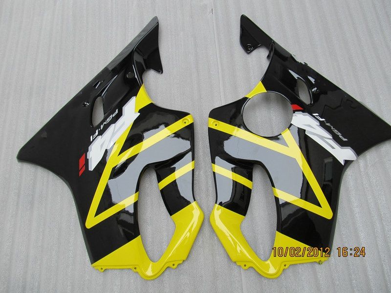 H6123 Full set yellow fairing kit FOR HONDA CBR600F4i 01 02 03 CBR600 F4i CBR 600 F4i 2001 2002 2003