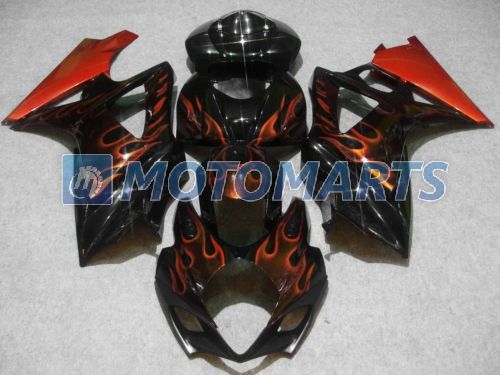 Kit carenatura bici da strada fiamma arancione suzuki 2007 2008 GSXR1000 07-08 GSX-R1000 07 08 gsxr 1000