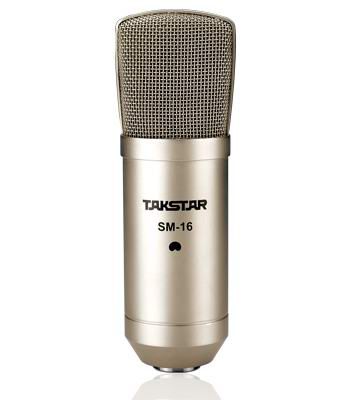 Takstar SM-16 Recording Studios Microfoon Radio Broadcasting Gratis verzending met retailverpakkingen