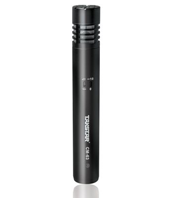 3 unids / lote TAKSTAR CM-63 Micrófono de diafragma pequeño Micrófono de grabación de condensador profesional / micrófono