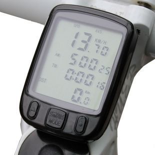 NEW Bicycle 24 Functions LCD Computer Odometer Speedometer Cycling Bike 1627100