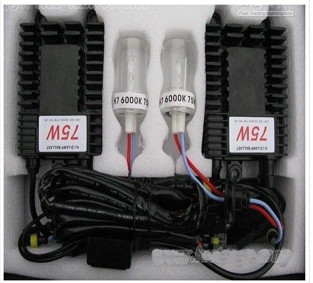 H4 75W HID Xenon Kit Light Hid Kit Single Beam For Car Light 4300k To