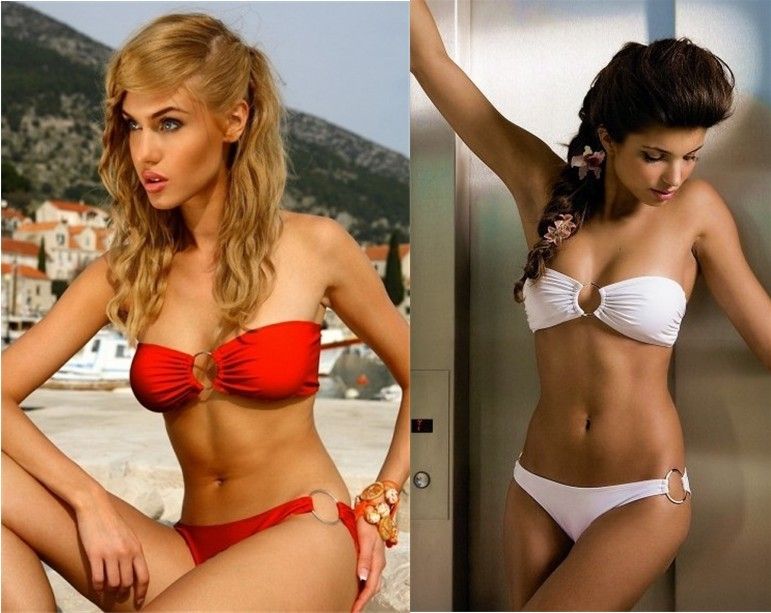 lovely ladies in bikinis